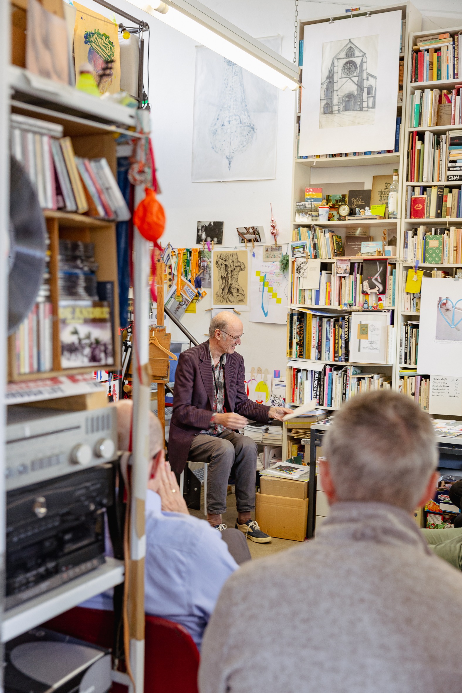 Kunst.Kultur.Orte 2022 im Atelier Thomas Klockmann, Copyright Lea Ebert